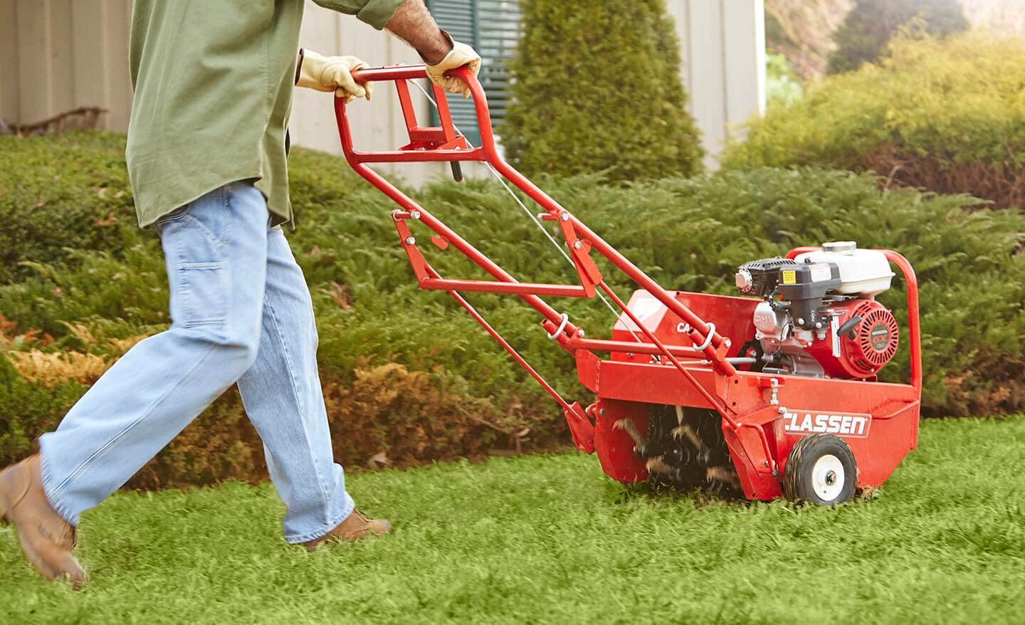 How to Aerate Your Lawn The Home Depot
